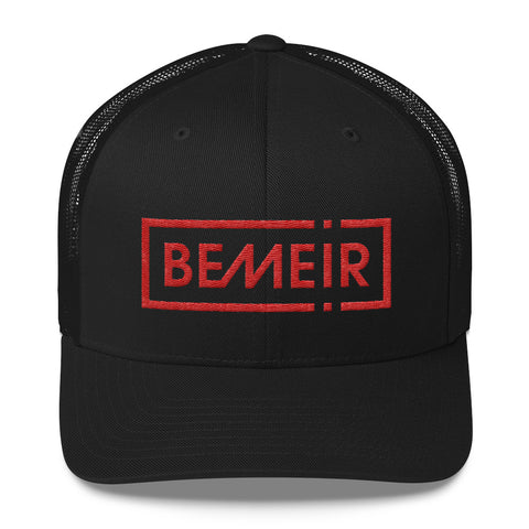Bemeir Red Zone Mesh Trucker Cap