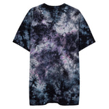 Bemeir Milky Way Embroidered Oversized tie-dye t-shirt