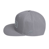 Bemeir Grey Threads Snapback Hat